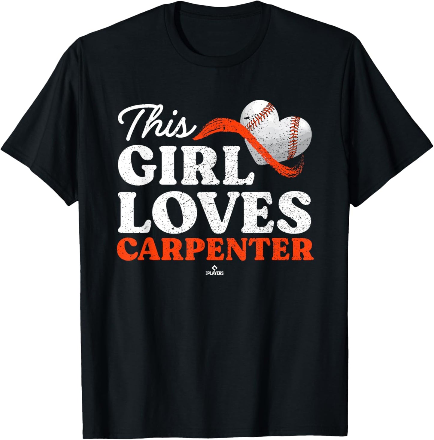 This Girl Loves Kerry Carpenter Detroit MLBPA T-Shirt - T-Shirt | Black