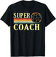 super coach Hand handball Handball France Funny T-Shirt - T-Shirt | Black