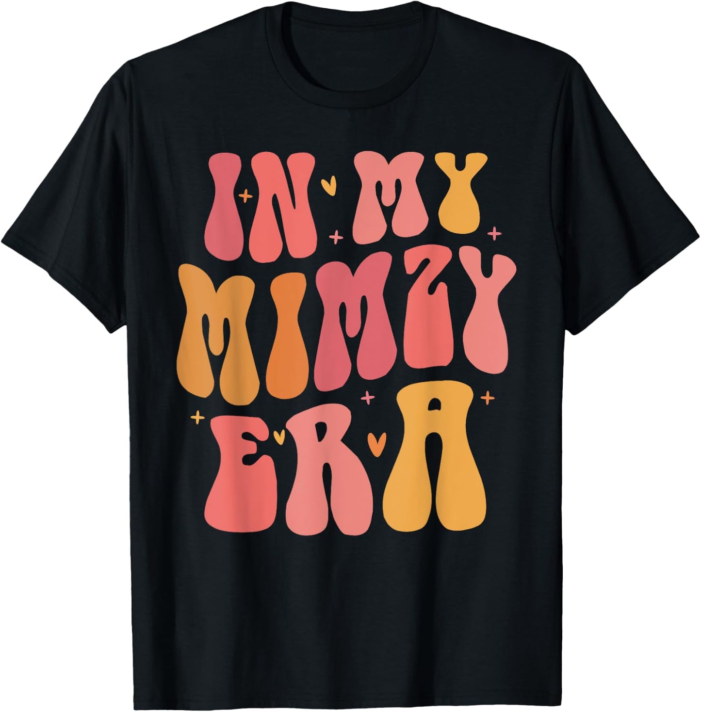 In My Mimzy Era Baby Announcement for Grandma Mother's Day T-Shirt - T-Shirt | Black