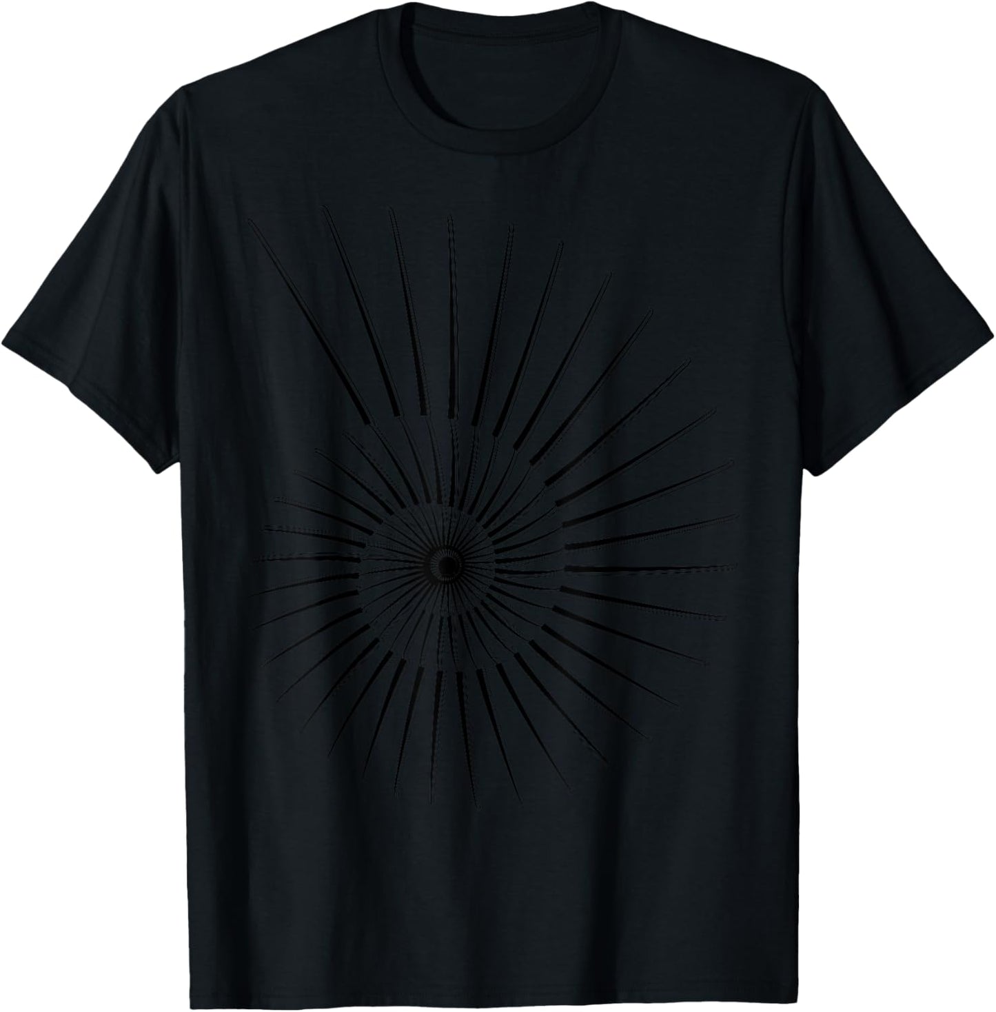 Spiralling into Style Fibonacci Chic Mathematics & Physics T-Shirt - T-Shirt | Black