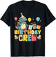 Birthday Crew Japanese Monster Kaiju Bday Party Boys Girls T-Shirt - T-Shirt | Black