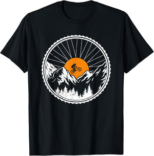 Mountain Bike Clothing MTB Cycling Mountain Biking T-Shirt - T-Shirt | Black