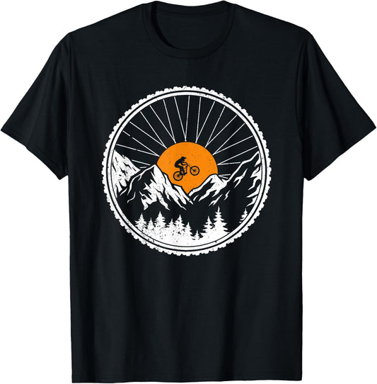 Mountain Bike Clothing MTB Cycling Mountain Biking T-Shirt - T-Shirt | Black