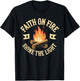Camping Jesus Christ Religion Christian Camper Christianity T-Shirt - T-Shirt | Black