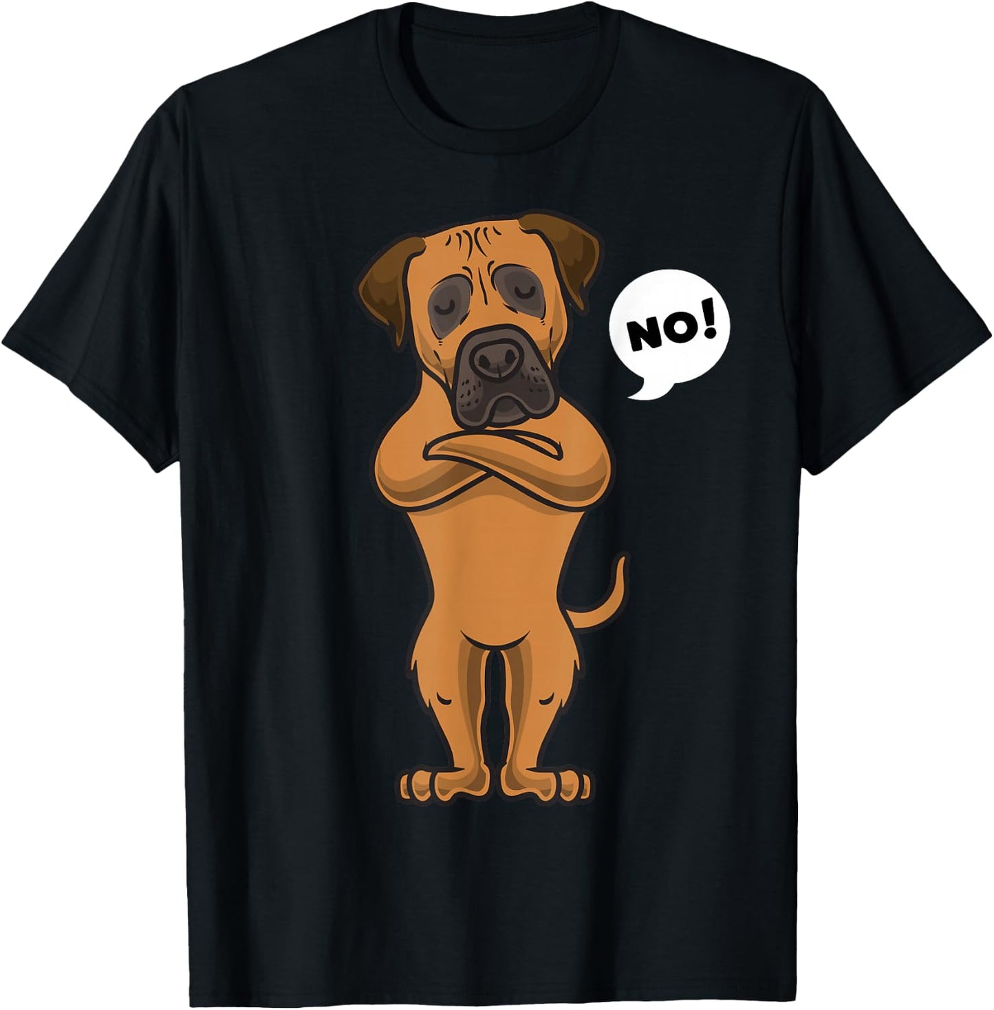 Stubborn Boerboel Dog Owner Women Girls Kids T-Shirt - T-Shirt | Black