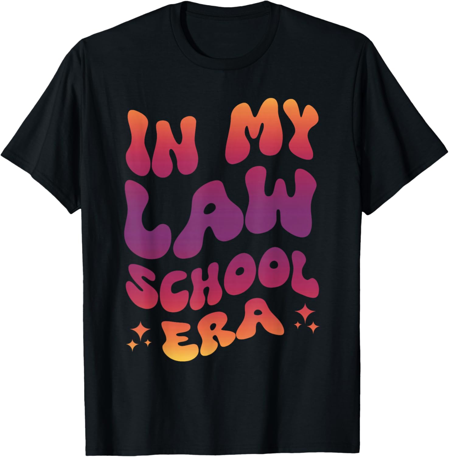 In My Law School Era T-Shirt - T-Shirt | Black