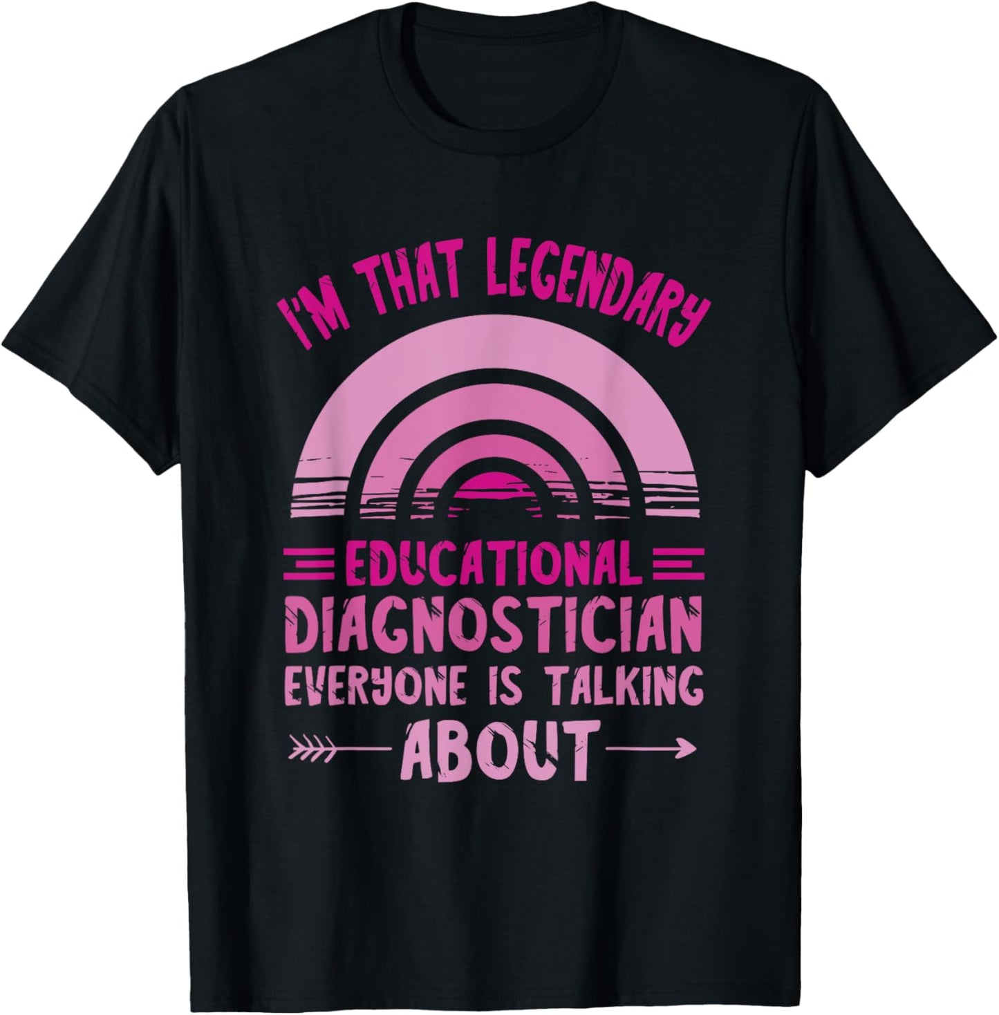 Educational Diagnostician Legendary School Psychologist T-Shirt - T-Shirt | Black