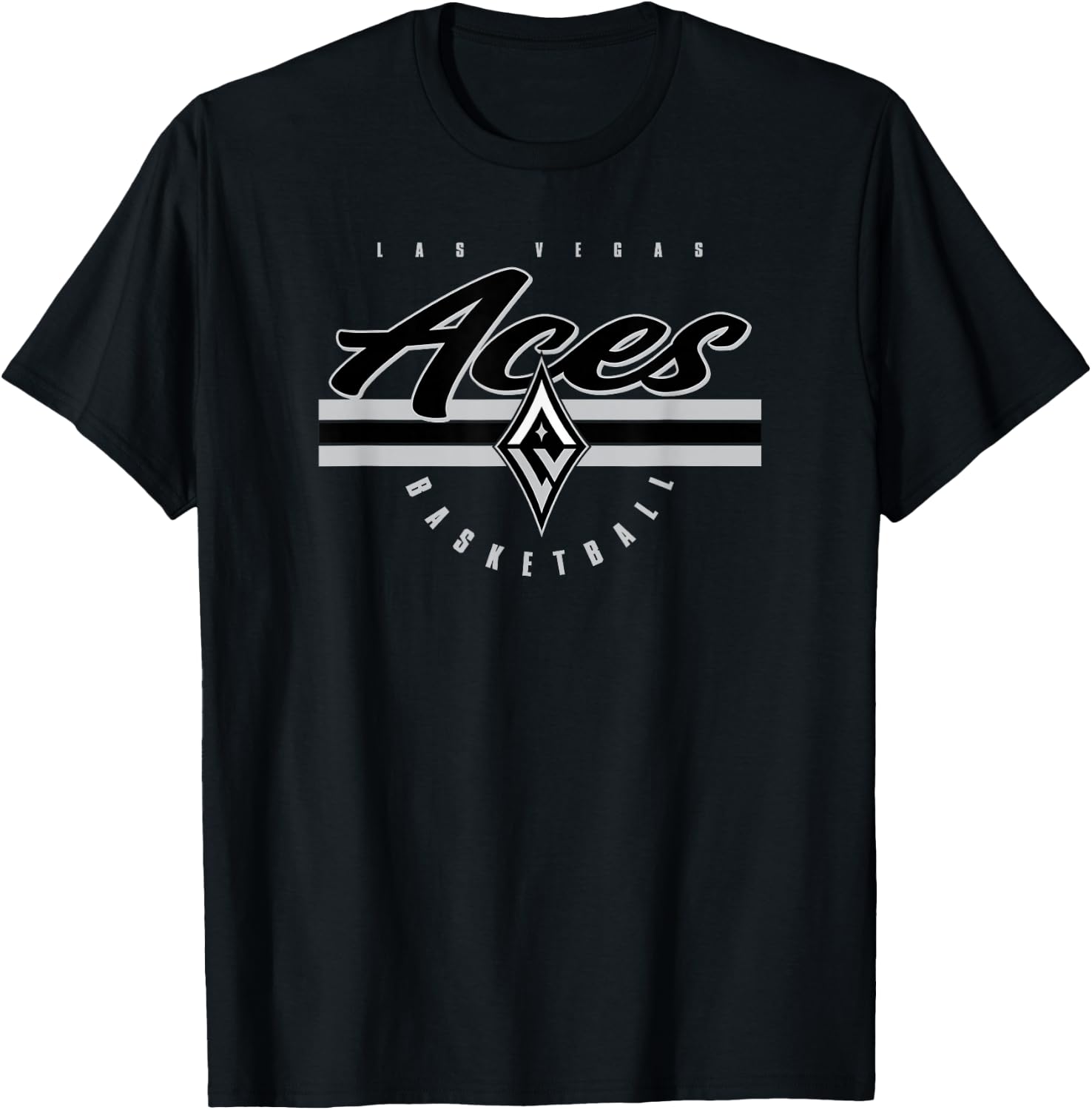 WNBA Las Vegas Aces Off The Bench T-Shirt - T-Shirt | Black