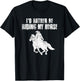 I'd Rather Be Riding My Horse Rider Vintage Horses Lover T-Shirt - T-Shirt | Black