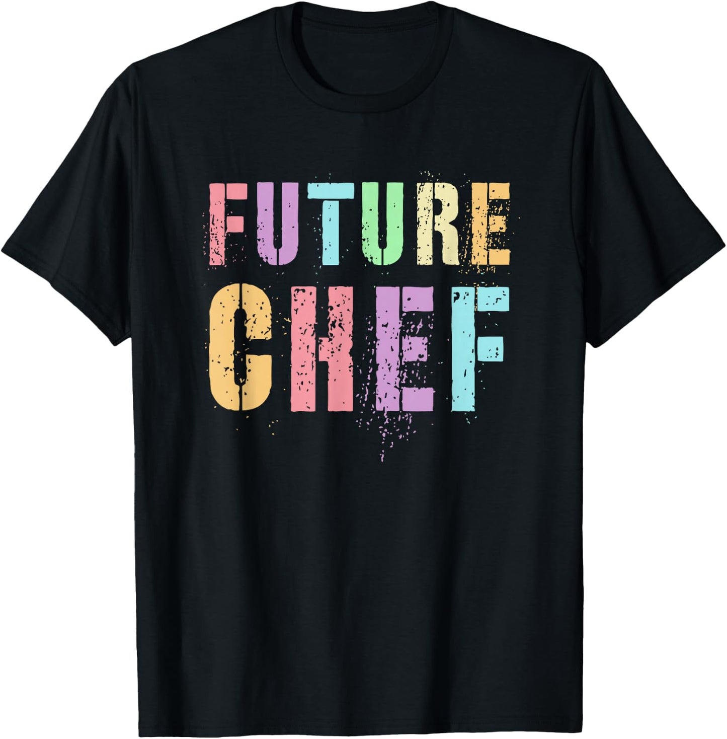 Funny FUTURE CHEF In Training Cooking Culinary Arts Kitchen T-Shirt - T-Shirt | Black