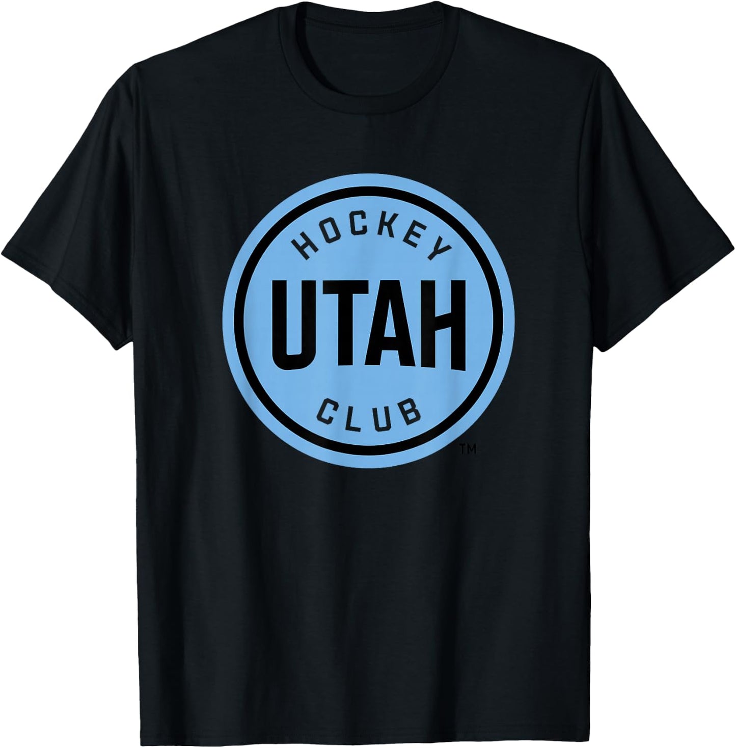 Utah Hockey Club Icon White Officially Licensed T-Shirt - T-Shirt | Black