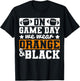 On Gameday We Wear Orange And Black Funny Apparel Vintage T-Shirt - T-Shirt | Black