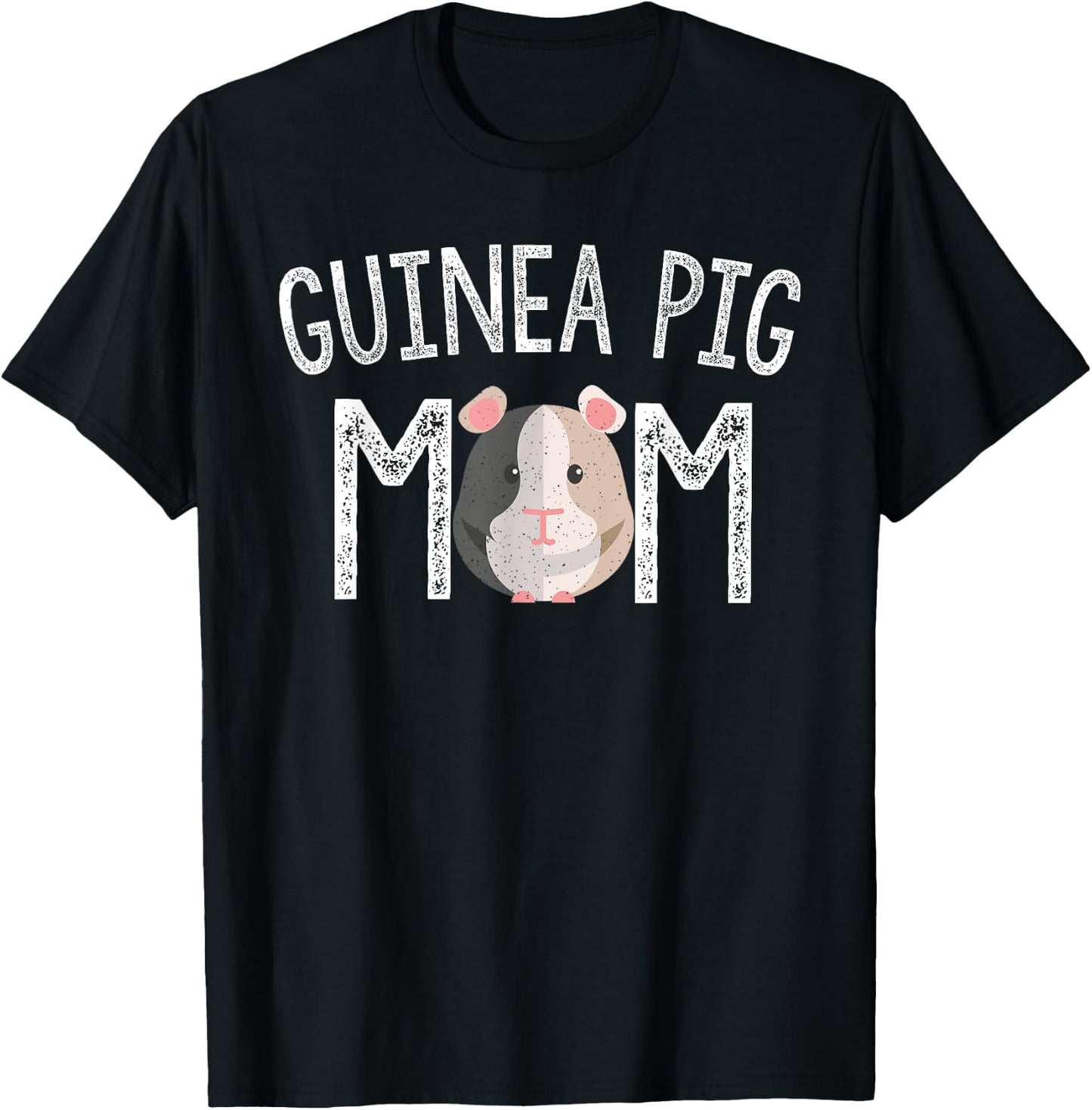 Guinea Pig Mom Guinea Pig Lover Gifts Mama Mother T-Shirt - T-Shirt | Black