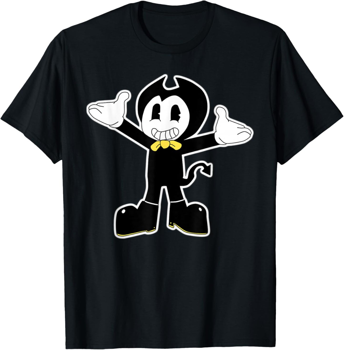 Bendy Little Devil Darlin Vintage Cartoon T-Shirt - T-Shirt | Black