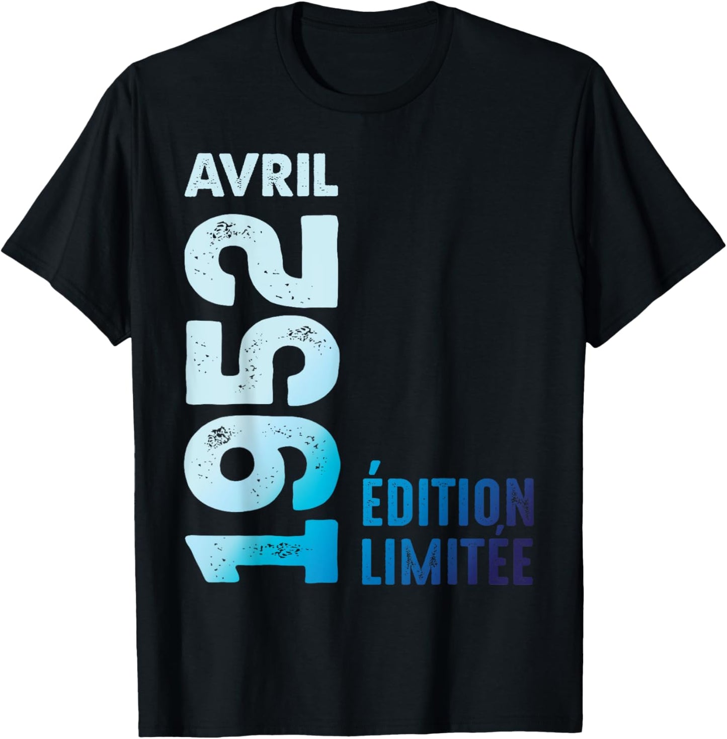 Édition Limitée Avril 1952 Cadeau D'anniversaire 1952 T-Shirt - T-Shirt | Black
