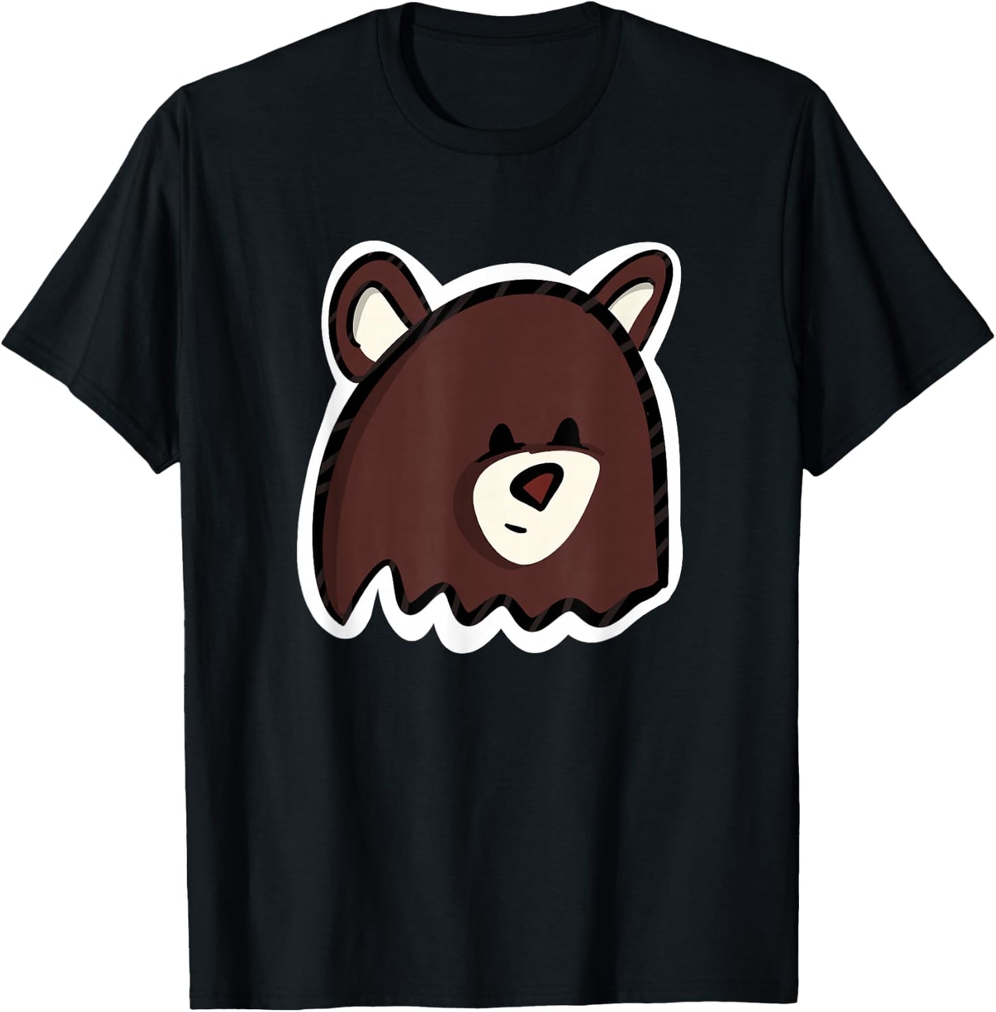 Snuffle Bear Graphic T-Shirt - T-Shirt | Black