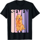 7 Year Old Golden Retriever Lover Birthday Girl T-Shirt - T-Shirt | Black