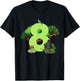 8th Birthday Jungle Animals Safari Rainforest 8 Year Old T-Shirt - T-Shirt | Black