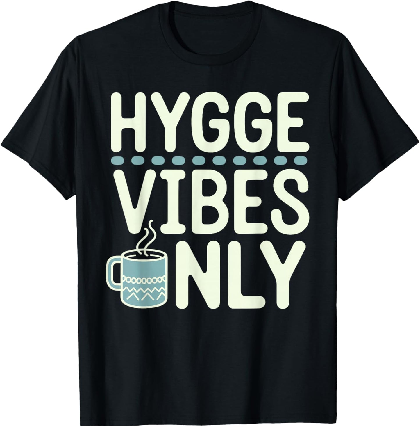 Scandinavian Aesthetics Nordic Design Minimalism Hygge Style T-Shirt - T-Shirt | Black