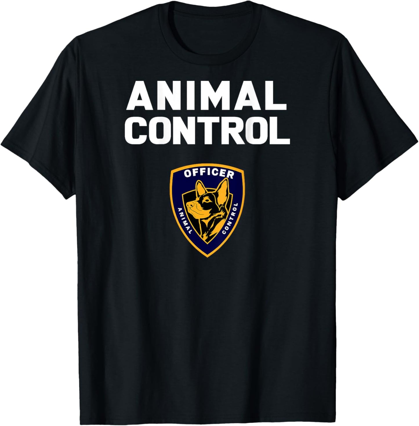 Animal Control & Rescue Officer Wildlife Control Operator T-Shirt - T-Shirt | Black