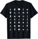 Wildlife Animals Footprints - Biologist T-Shirt - T-Shirt | Black