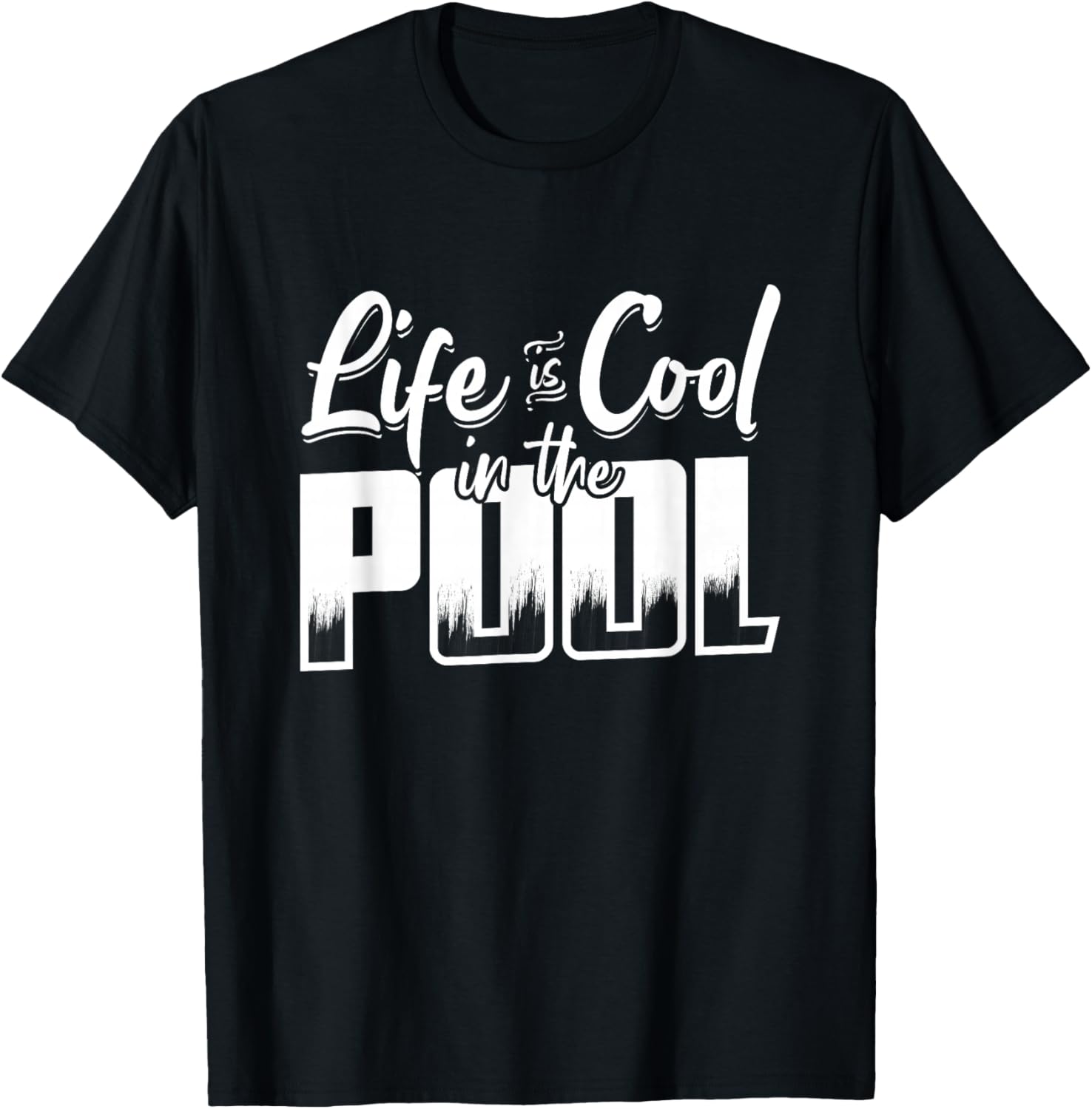 Lifeguard Bath Master Saying Swimming Teacher T-Shirt - T-Shirt | Black