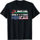 JordaMerican Half Jordanian American Flag US Dual Citizen Men T-Shirt - T-Shirt | Black