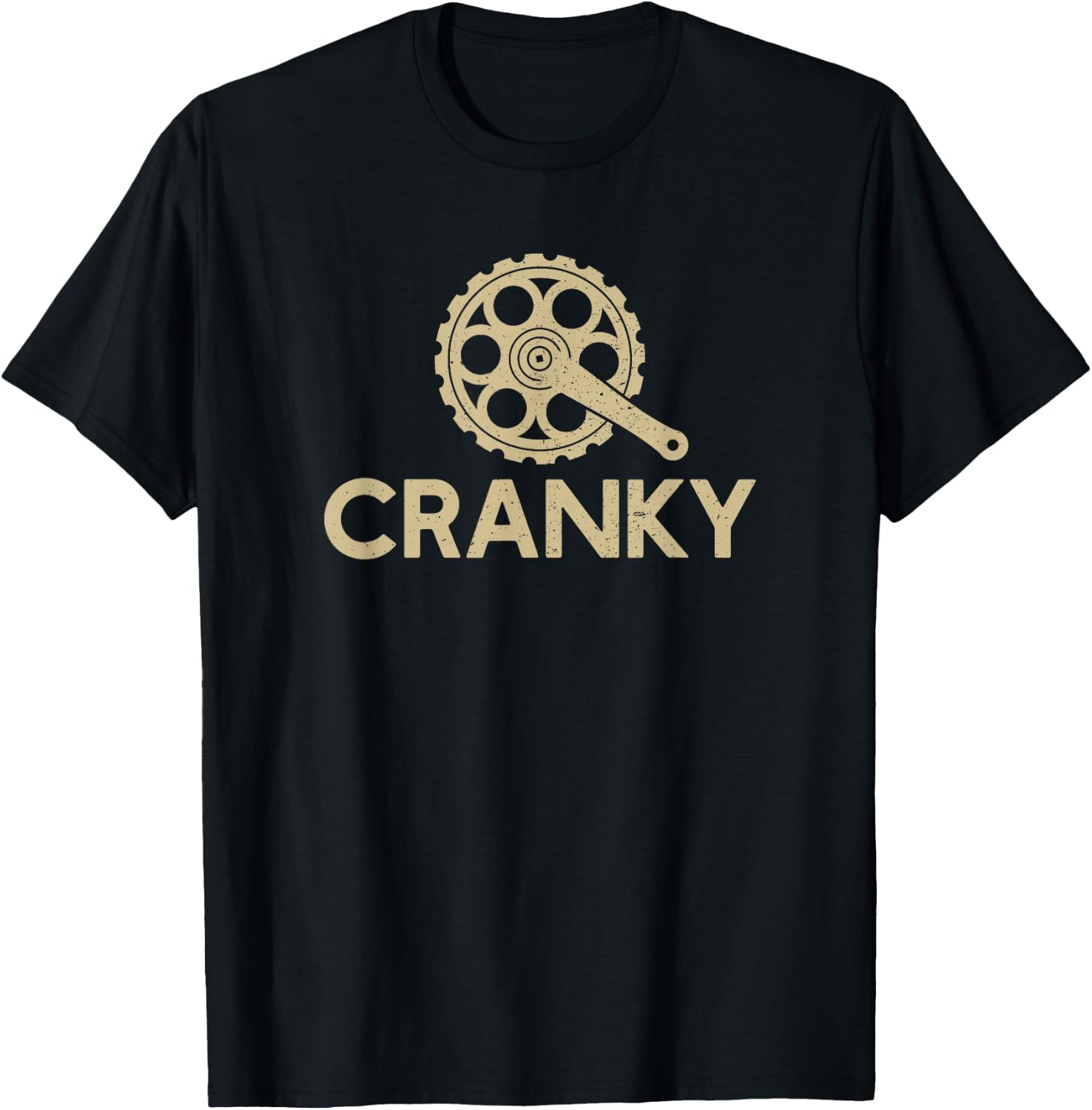 Cranky Bike Gear | Cycling Gift | Cyclist | Bicycle Lover T-Shirt - T-Shirt | Black