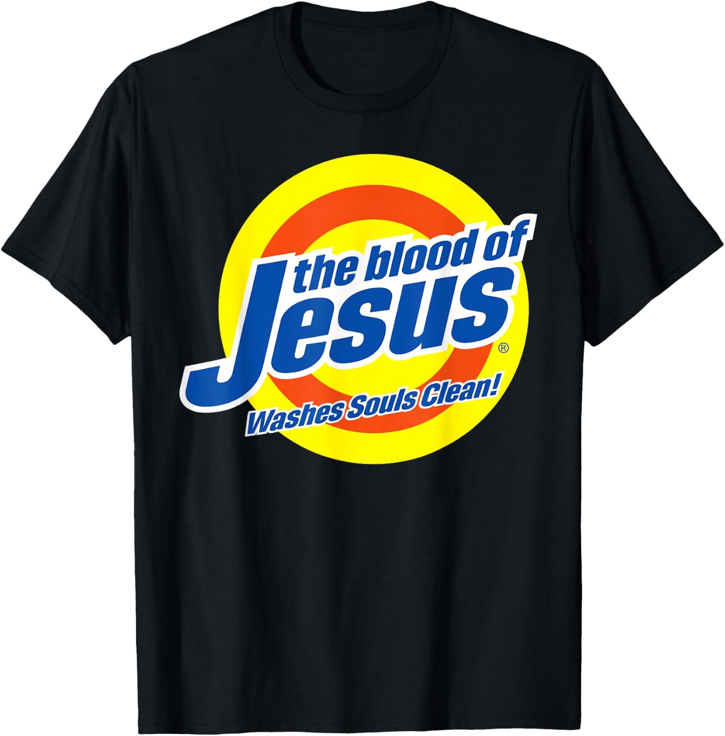 Blood of Jesus Christ - Funny, Cute Faith-Based Christian T-Shirt - T-Shirt | Black