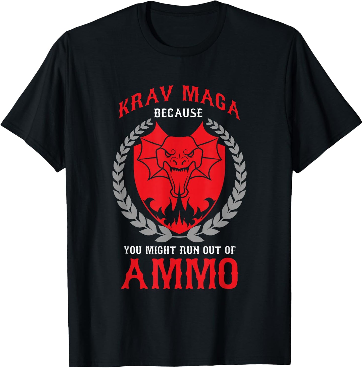 Krav Maga Israeli Contact Combat Sport T-Shirt - T-Shirt | Black