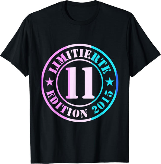 11. Geburtstag Junge Mädchen Limited Edition 2012 Jahre T-Shirt - T-Shirt | Black