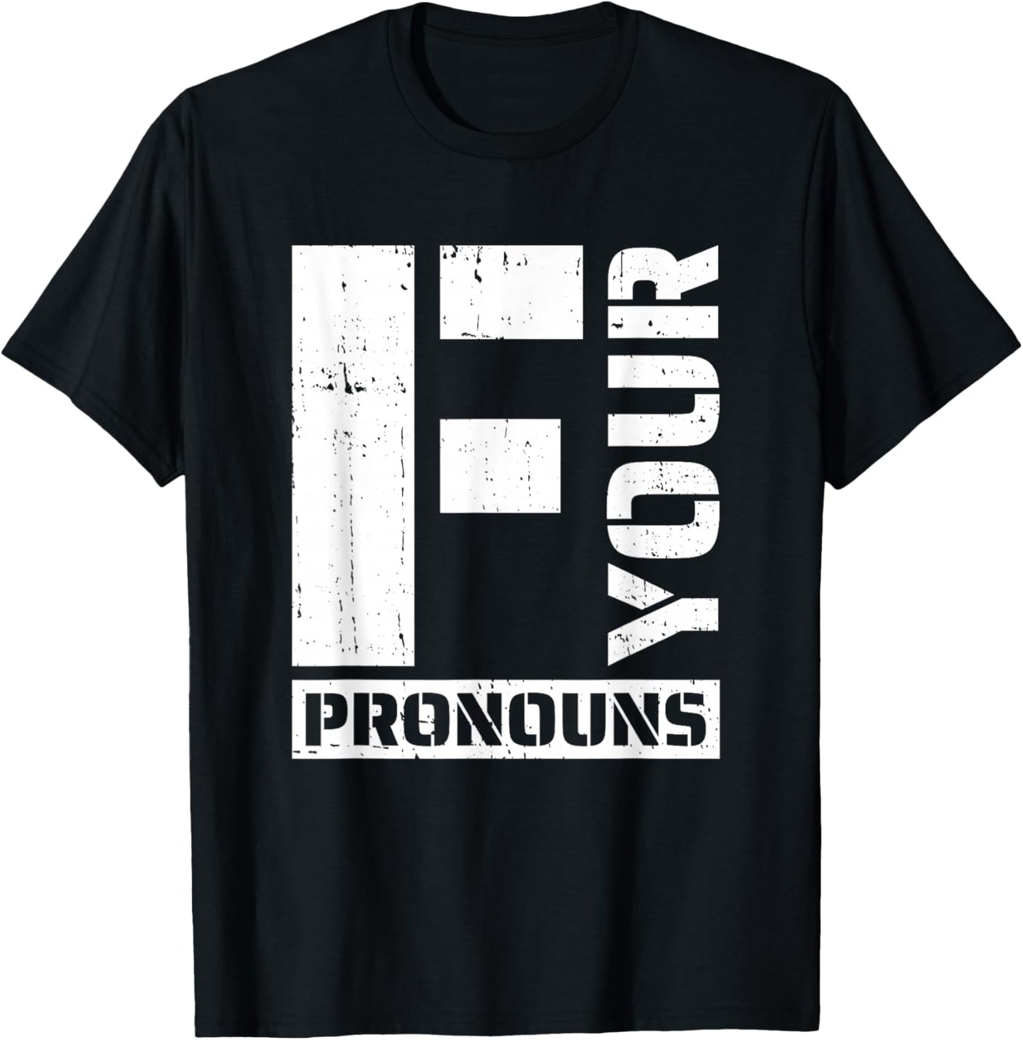 Conservative Pride - Anti Pronouns T-Shirt - T-Shirt | Black