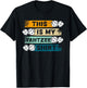 This Is My Yahtzee Shirt Dice Game Night T-Shirt - T-Shirt | Black