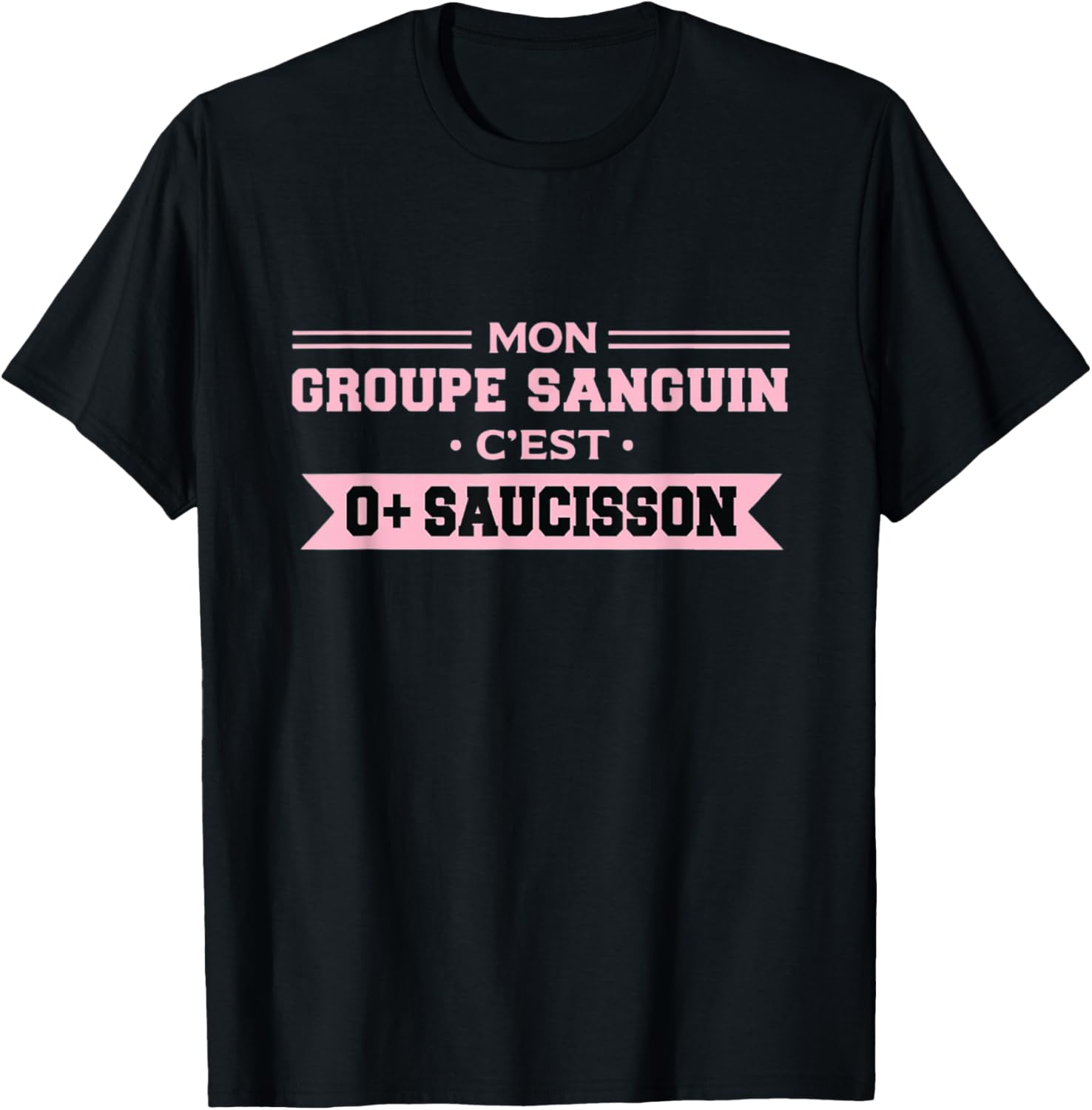 Funny Sausage Aperitif Gift Women T-Shirt - T-Shirt | Black