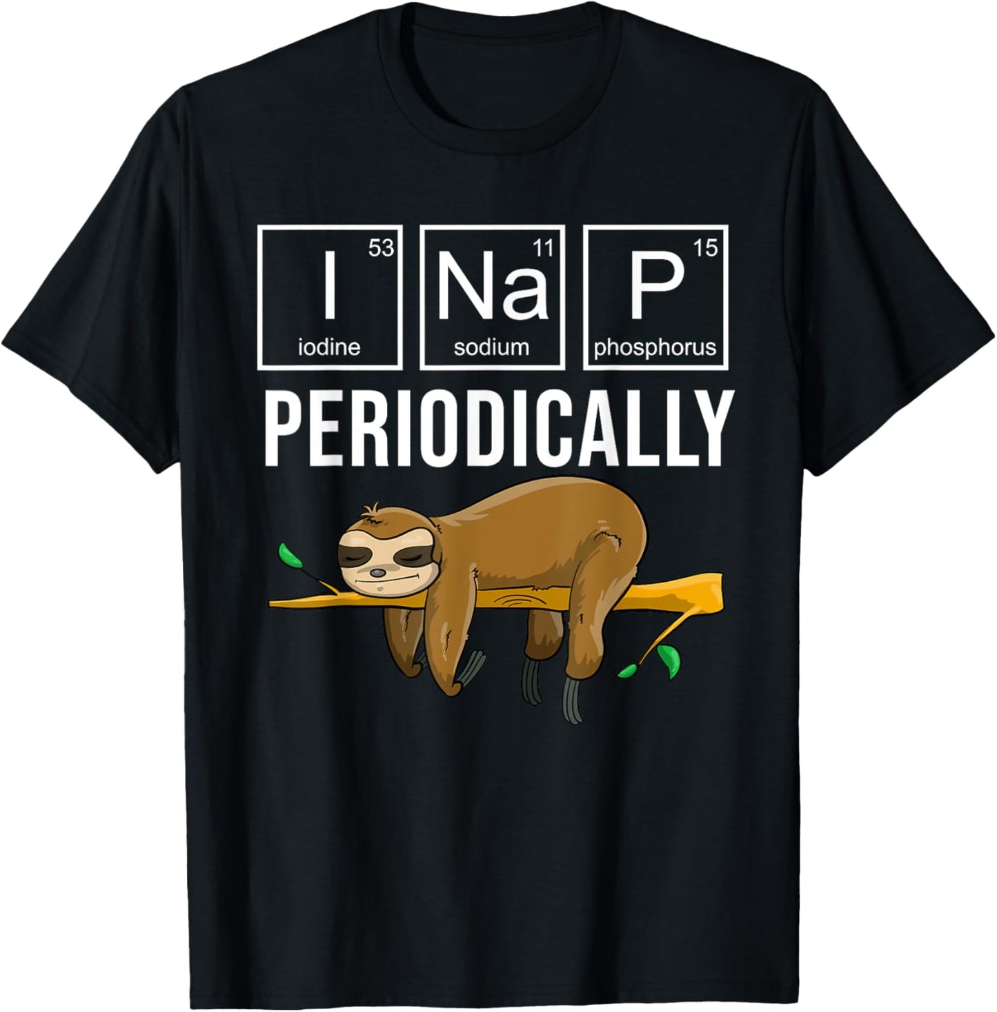 Nap Art Women Kids Sleep Nap Periodically Nap Lover T-Shirt - T-Shirt | Black