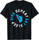 Funny Springboard Divers & Diving Board Game Girls Gift T-Shirt - T-Shirt | Black