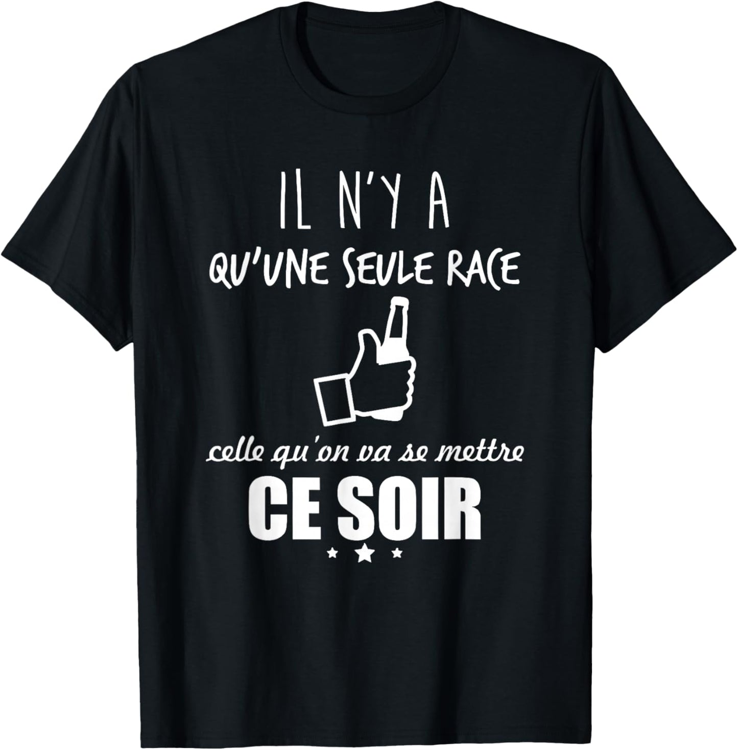 There is only one race that we're going to put on tonight , Black, S T-Shirt - T-Shirt | Black