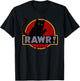 Awesome Cat Rawr Women Girls Kids T-Shirt - T-Shirt | Black