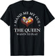 Billiards Pool Player Ball Girl Hand Me My Cue The Queen T-Shirt - T-Shirt | Black