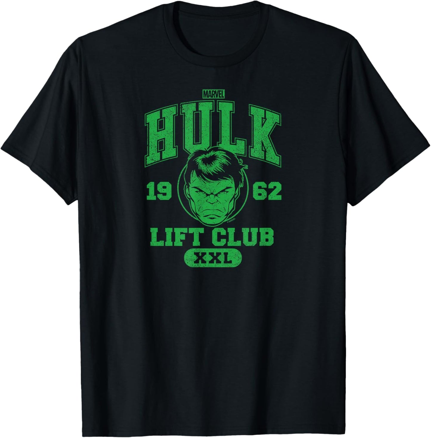 Hulk - Lift Club T-Shirt - T-Shirt | Black