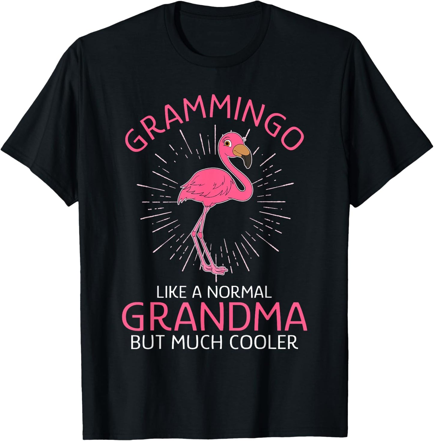 Grammingo Like A Normal Grandma but much cooler Grammingo T-Shirt - T-Shirt | Black