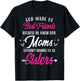 Funny Cute Best Friend Shirt God Made Us Best Friends T-Shirt - T-Shirt | Black