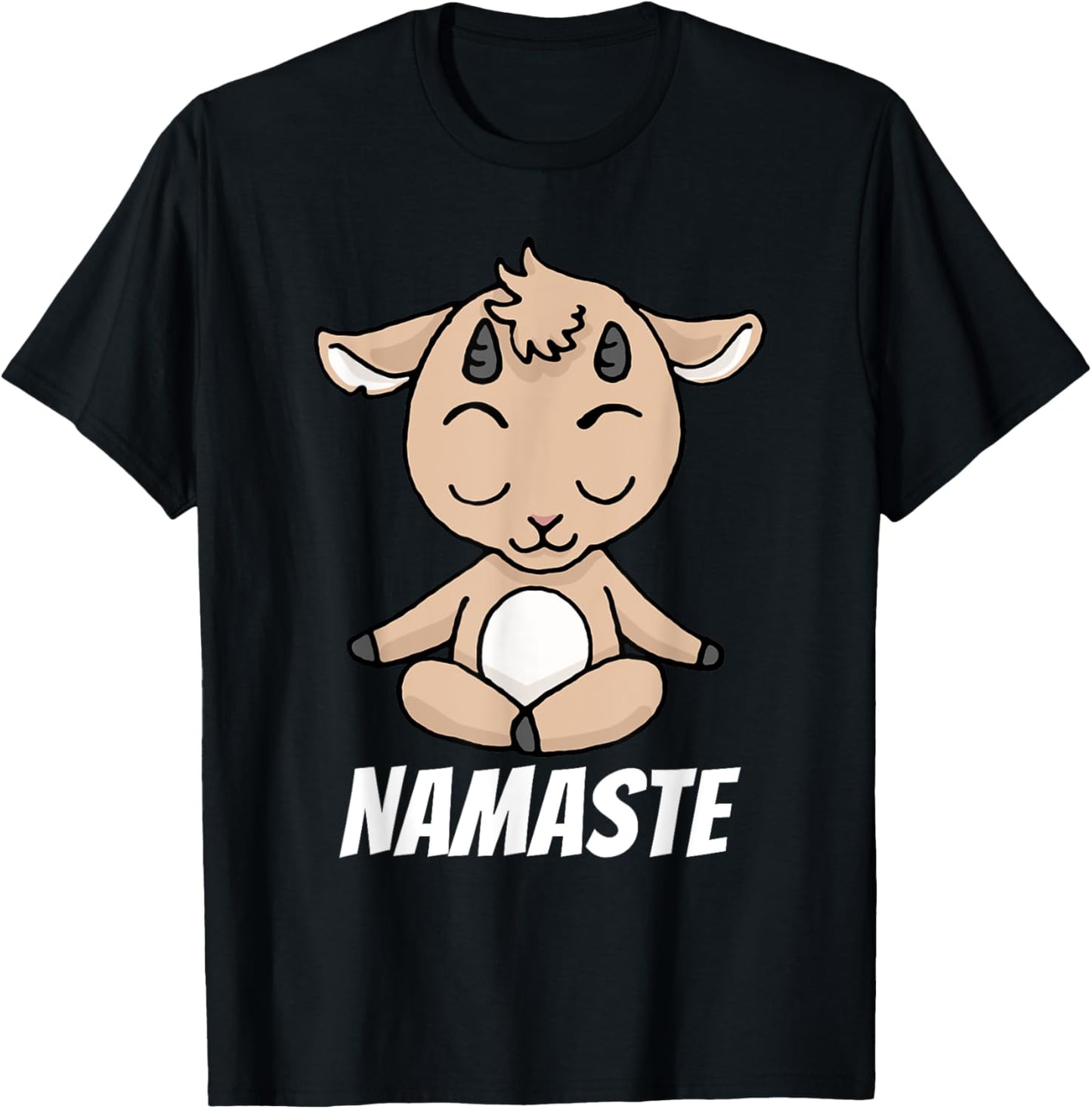 Goat Yoga T-Shirt - T-Shirt | Black