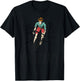 My Therapy Funny Biking Quote Cyclist Cycling T-Shirt - T-Shirt | Black