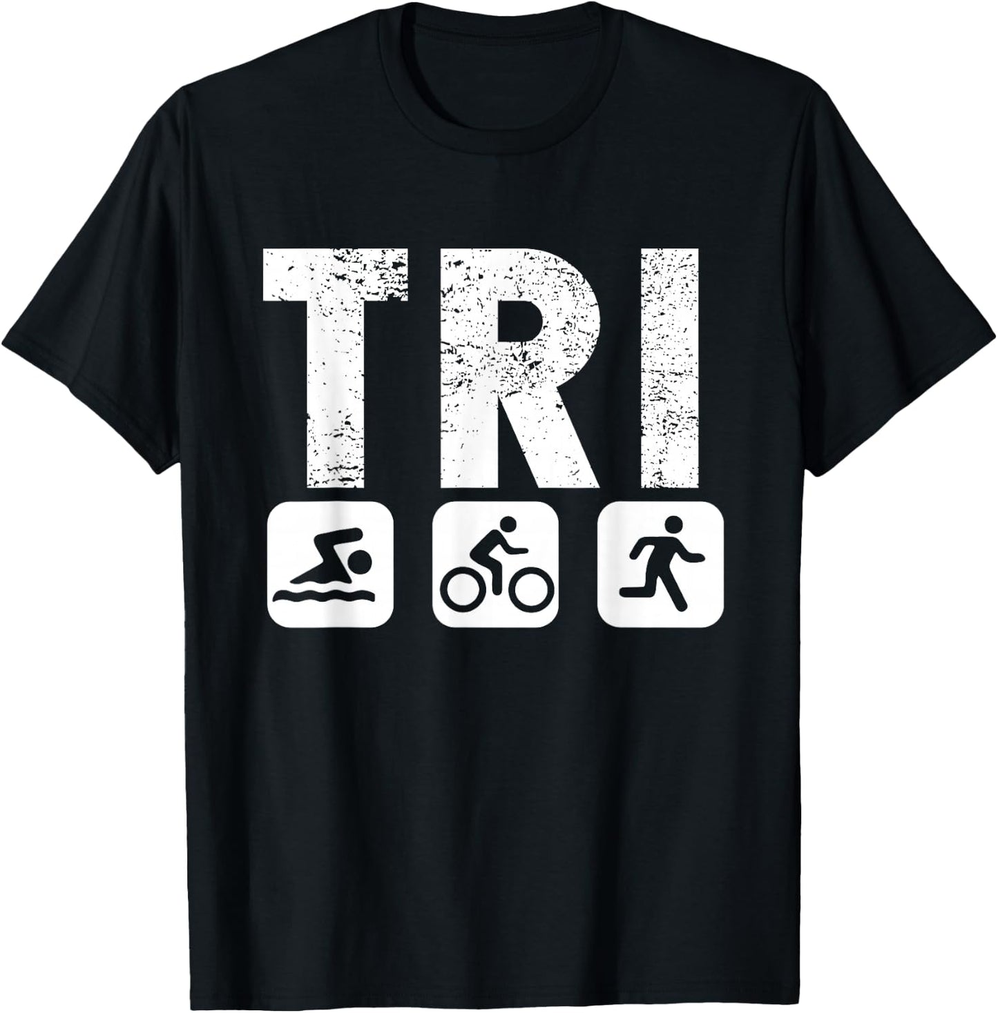 Tri Trilife Triathlon T-Shirt - T-Shirt | Black