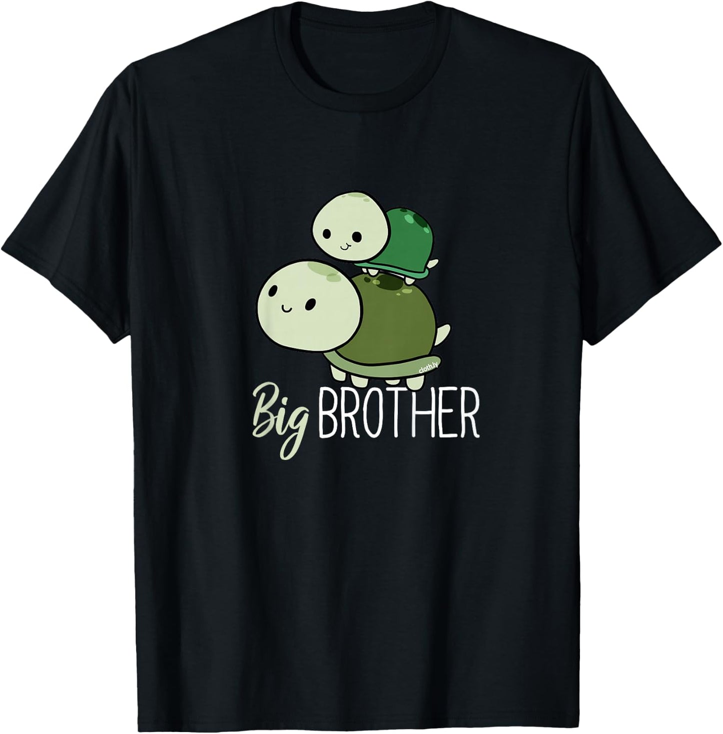 Big Brother Shirt Turtle T-Shirt - T-Shirt | Black