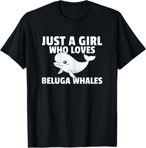 Beluga Whale Baby Beluga Costume T-Shirt - T-Shirt | Black
