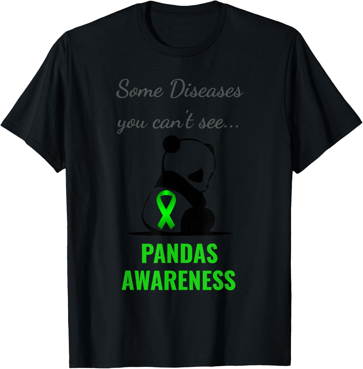 PANDAS PANS Awareness t shirt T-Shirt - T-Shirt | Black