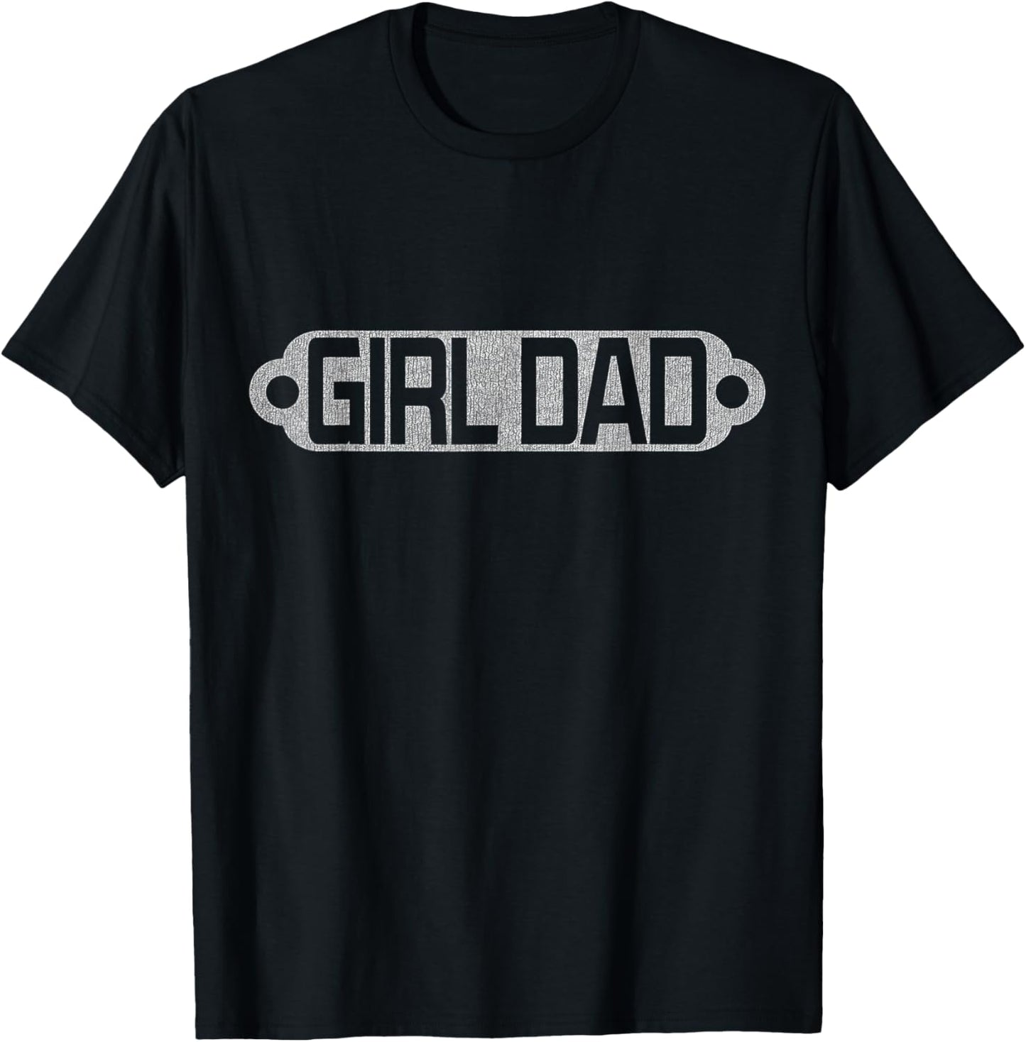 Proud Dad Of Girls Funny Shirt For Dad Fathers Day T-Shirt - T-Shirt | Black