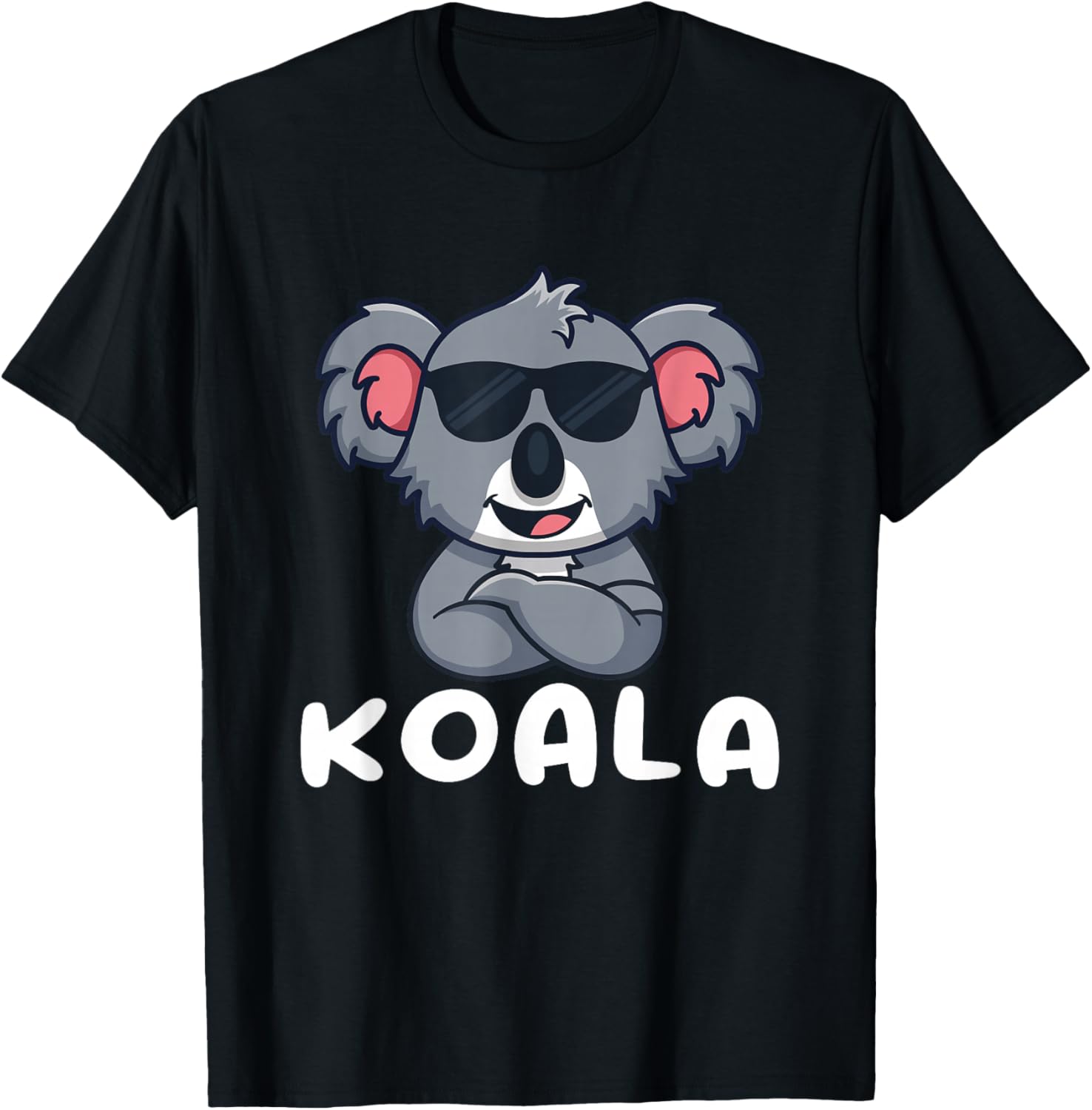 Kids Koala Shirt For Boys Or Girls | Cute Koala Bear Gift T-Shirt - T-Shirt | Black